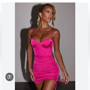 Oh Polly pink mini dress